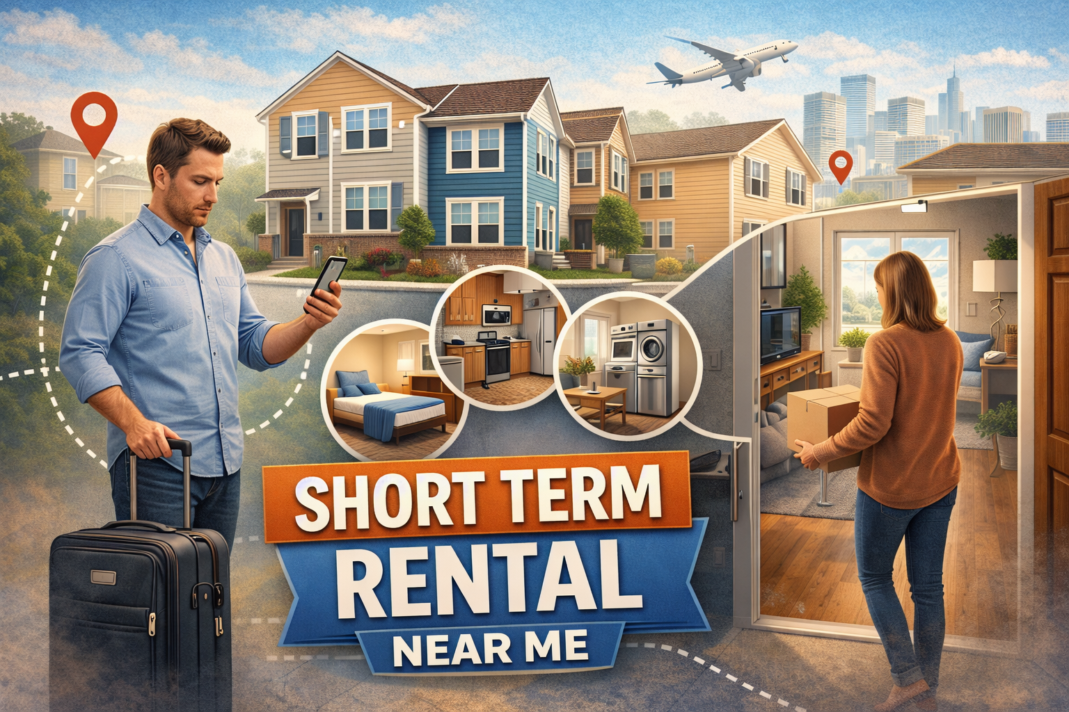 Short Term Rental Near Me – Flexible & Comfortable Stays