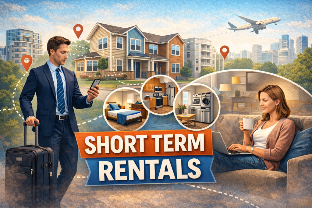 Short Term Rentals: Flexible Housing for Travel & Work