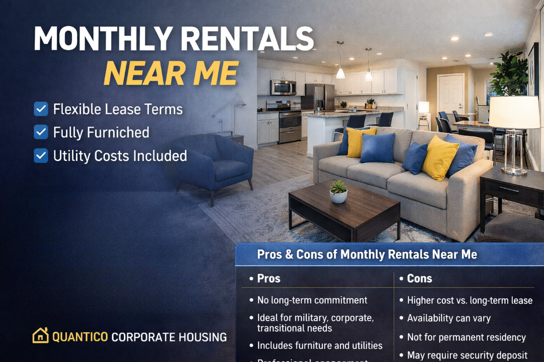 month rent near me
