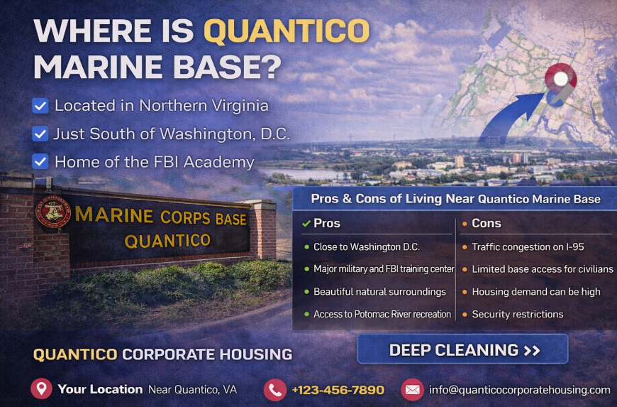 Where Is Quantico Marine Base? Location, Map & Travel Guide