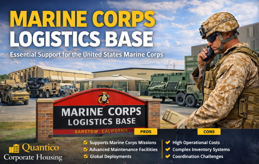How a Marine Corps Logistics Base Supports Global Operations