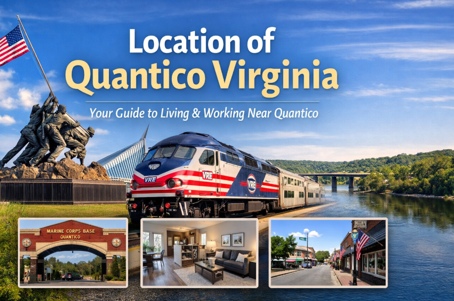 Location of Quantico Virginia: Map, Directions & Guide