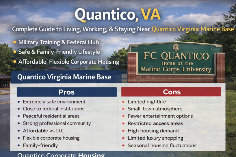 Quantico VA – A Historic Military Town by the Potomac River
