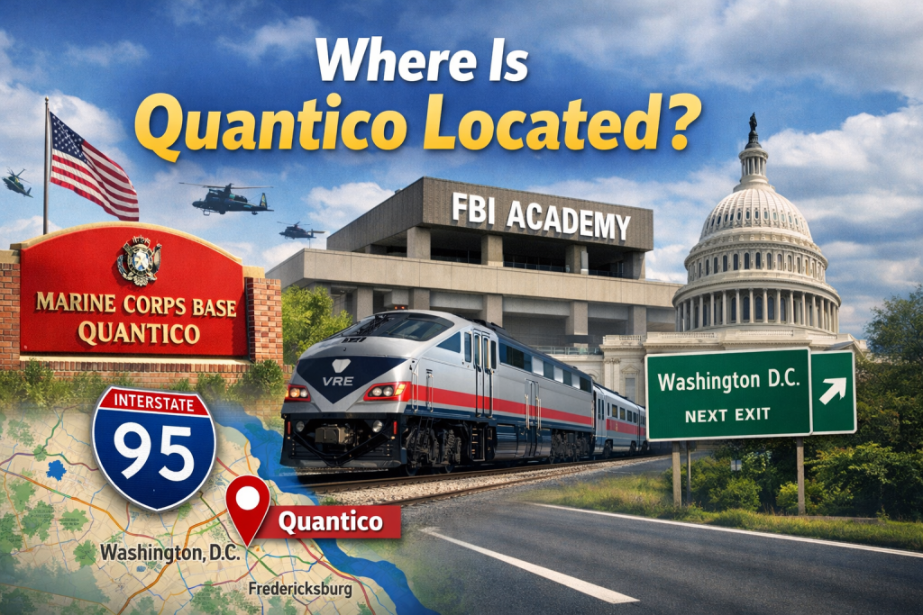 Where is Quantico Located? Virginia Location & Map Guide